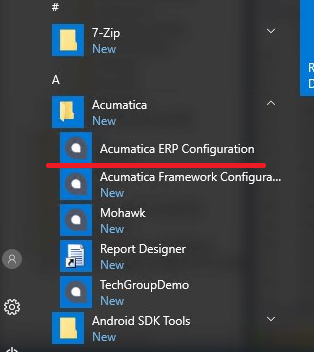 Acumatica ERP configuration.png